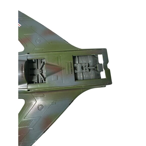 GI Joe Conquest X-30 1998 TRU Exclusive Green Camo Jet Fighter INCOMPLETE - Picture 8 of 16